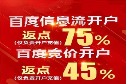 某企业通过搜索开户返点实现盈利增长